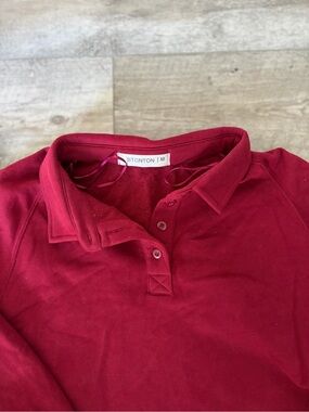 Stanton Women's Red Polo Crewneck Sweater - M